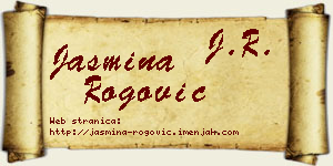 Jasmina Rogović vizit kartica